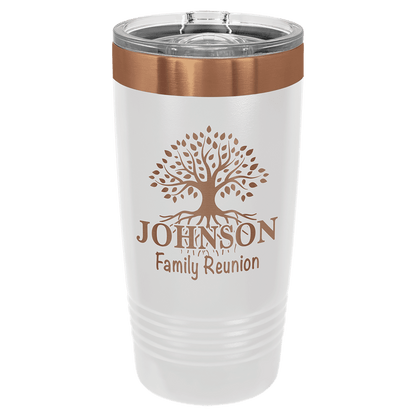 20 oz. - Ion Plated - Insulated Ringneck Tumbler with Slider Lid - Custom