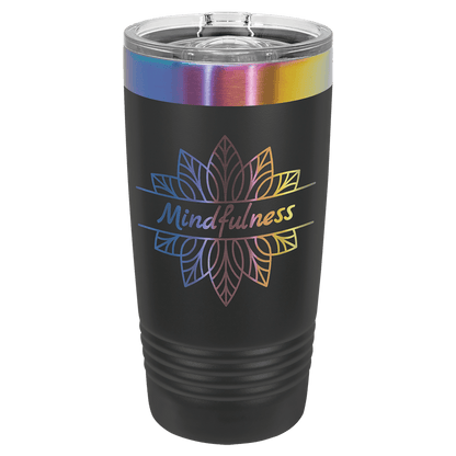 20 oz. - Ion Plated - Insulated Ringneck Tumbler with Slider Lid - Custom