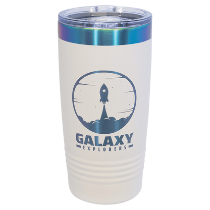 20 oz. - Ion Plated - Insulated Ringneck Tumbler with Slider Lid - Custom