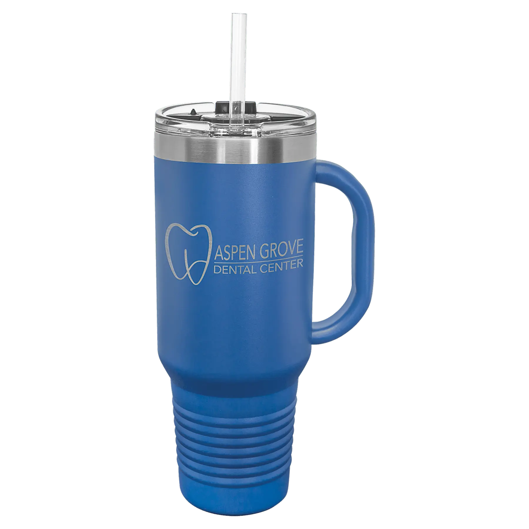40 oz Travel Mug with Handle, Straw Included - Custom JDS