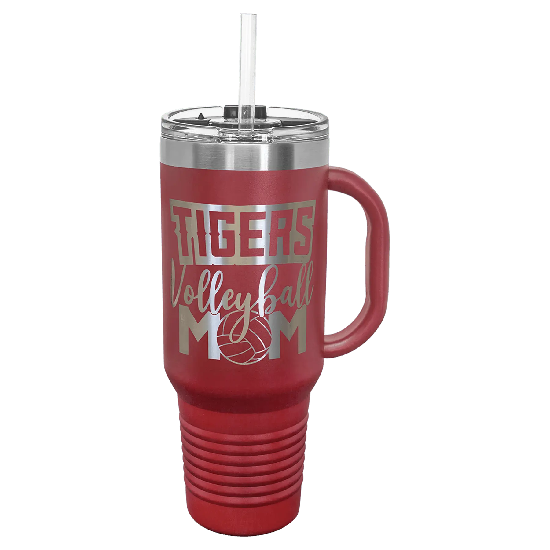 40 oz Travel Mug with Handle, Straw Included - Custom JDS