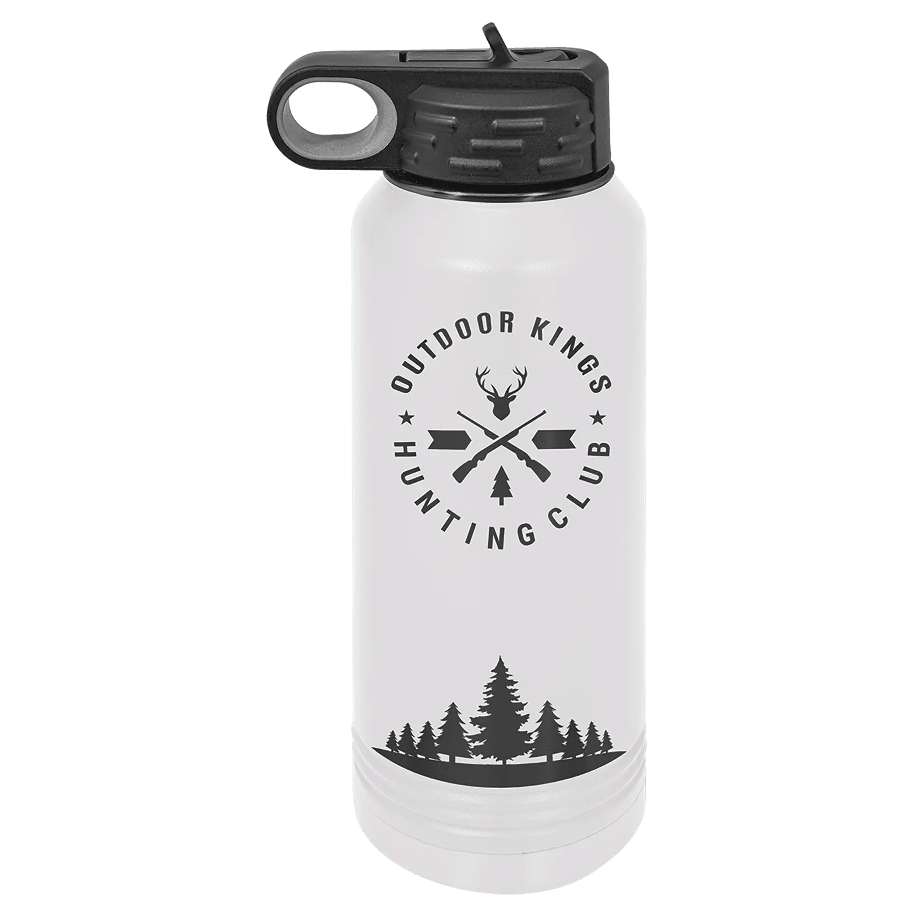 32 oz. - Ion Plated Stainless Steel Water Bottle - Custom JDS