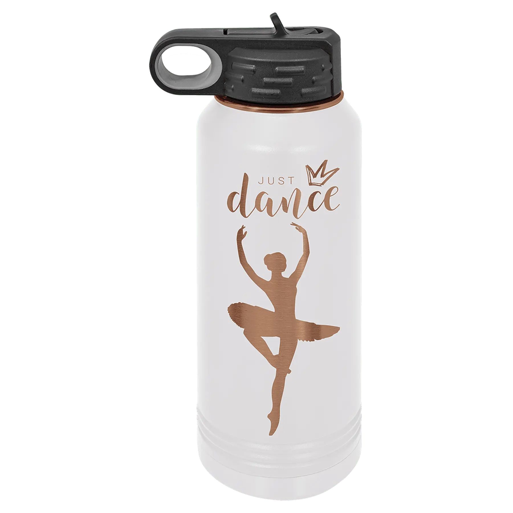 32 oz. - Ion Plated Stainless Steel Water Bottle - Custom JDS