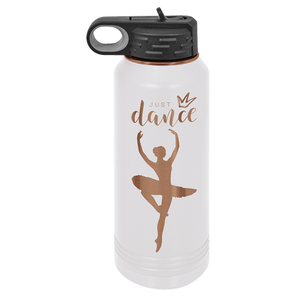 32 oz. - Ion Plated Stainless Steel Water Bottle - Custom