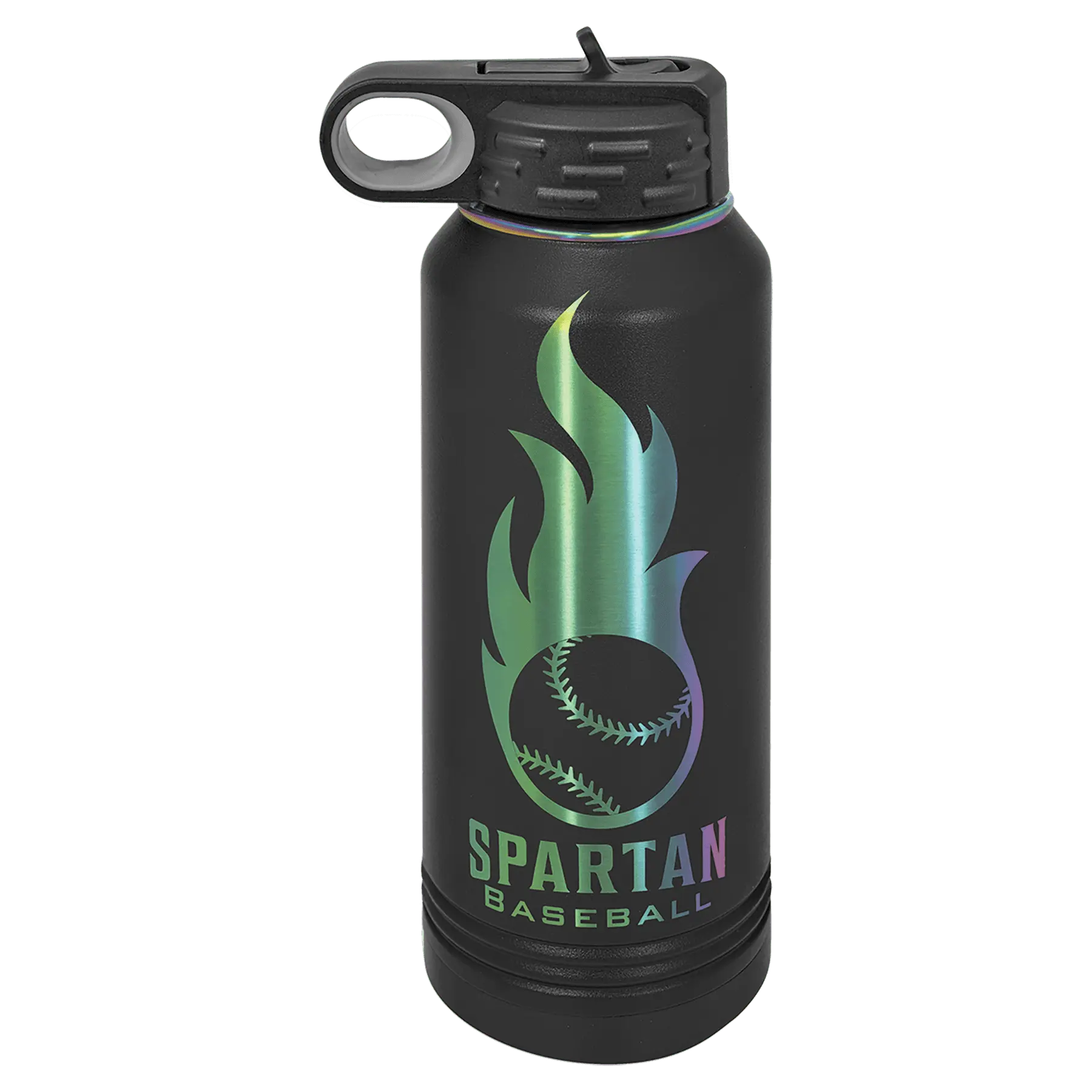 32 oz. - Ion Plated Stainless Steel Water Bottle - Custom JDS