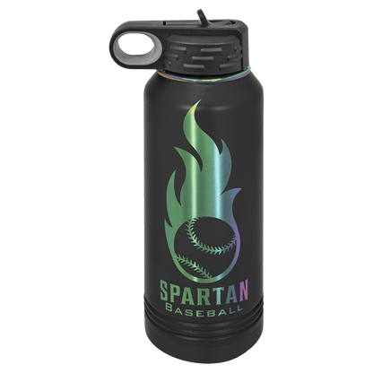 32 oz. - Ion Plated Stainless Steel Water Bottle - Custom