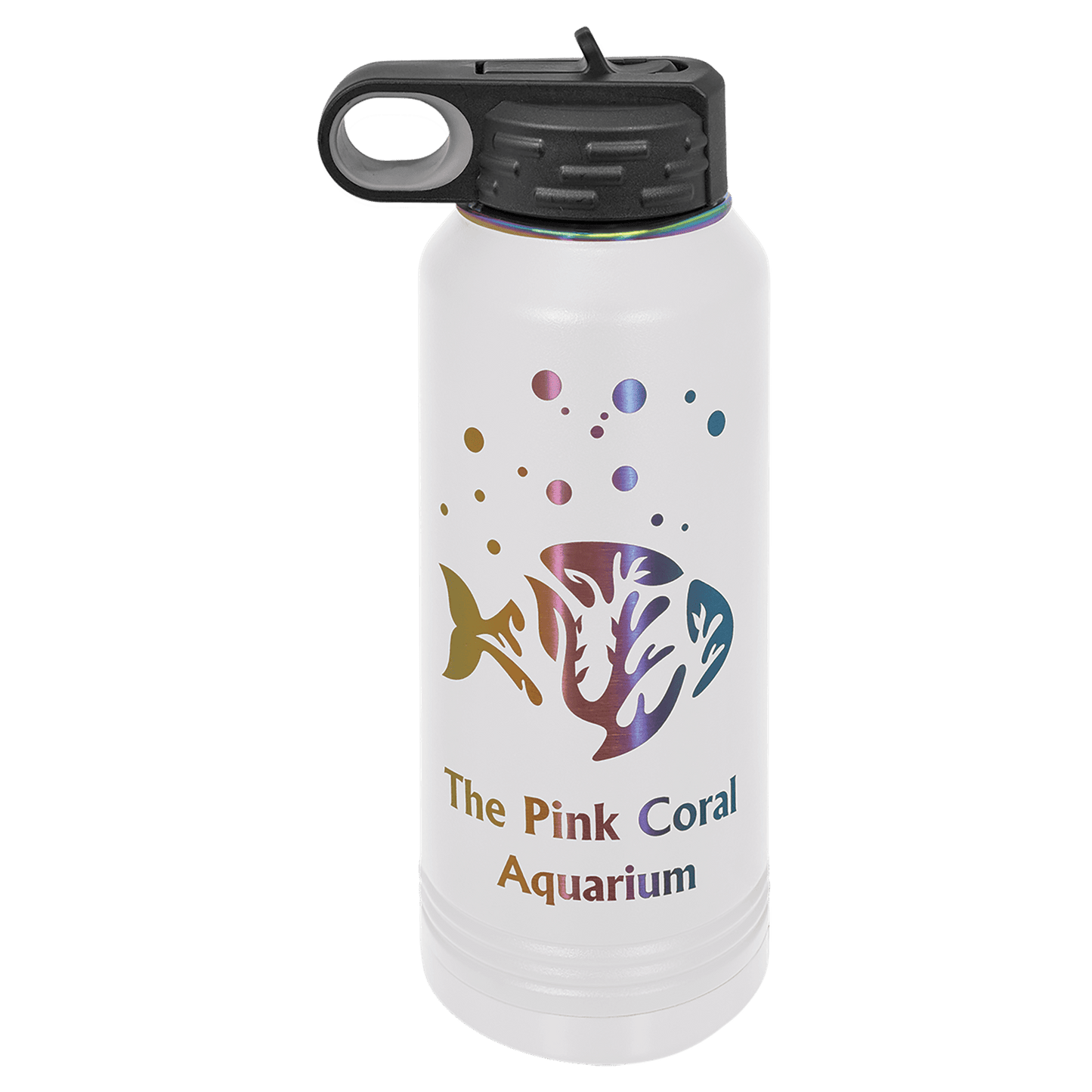 32 oz. - Ion Plated Stainless Steel Water Bottle - Custom