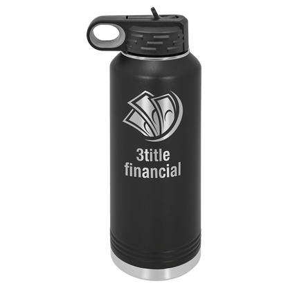 40 oz. Stainless Steel Water Bottle - Custom