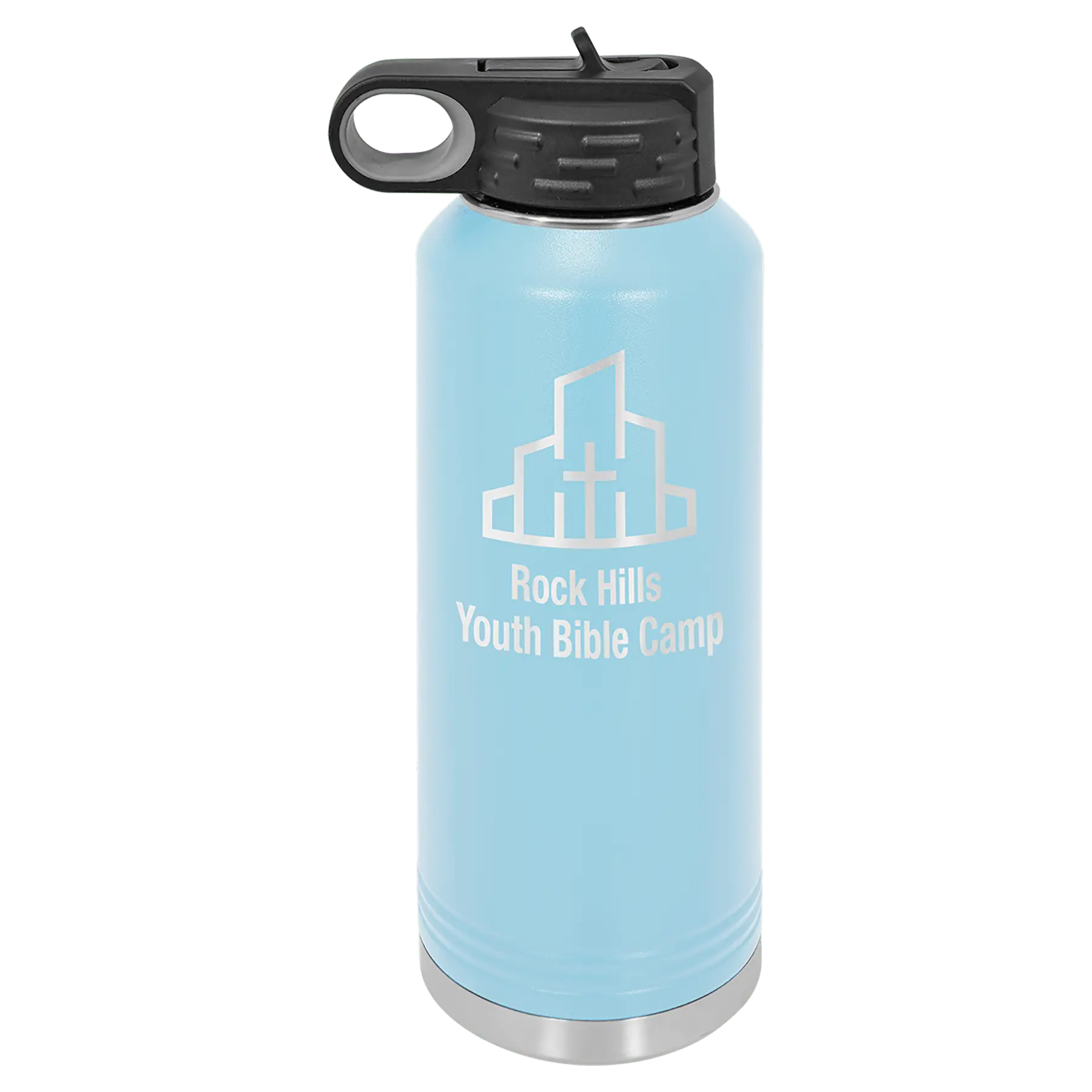 40 oz. Stainless Steel Water Bottle - Custom JDS
