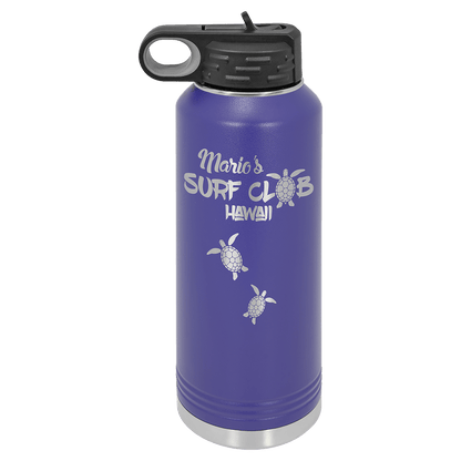 40 oz. Stainless Steel Water Bottle - Custom