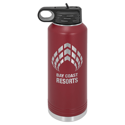 40 oz. Stainless Steel Water Bottle - Custom