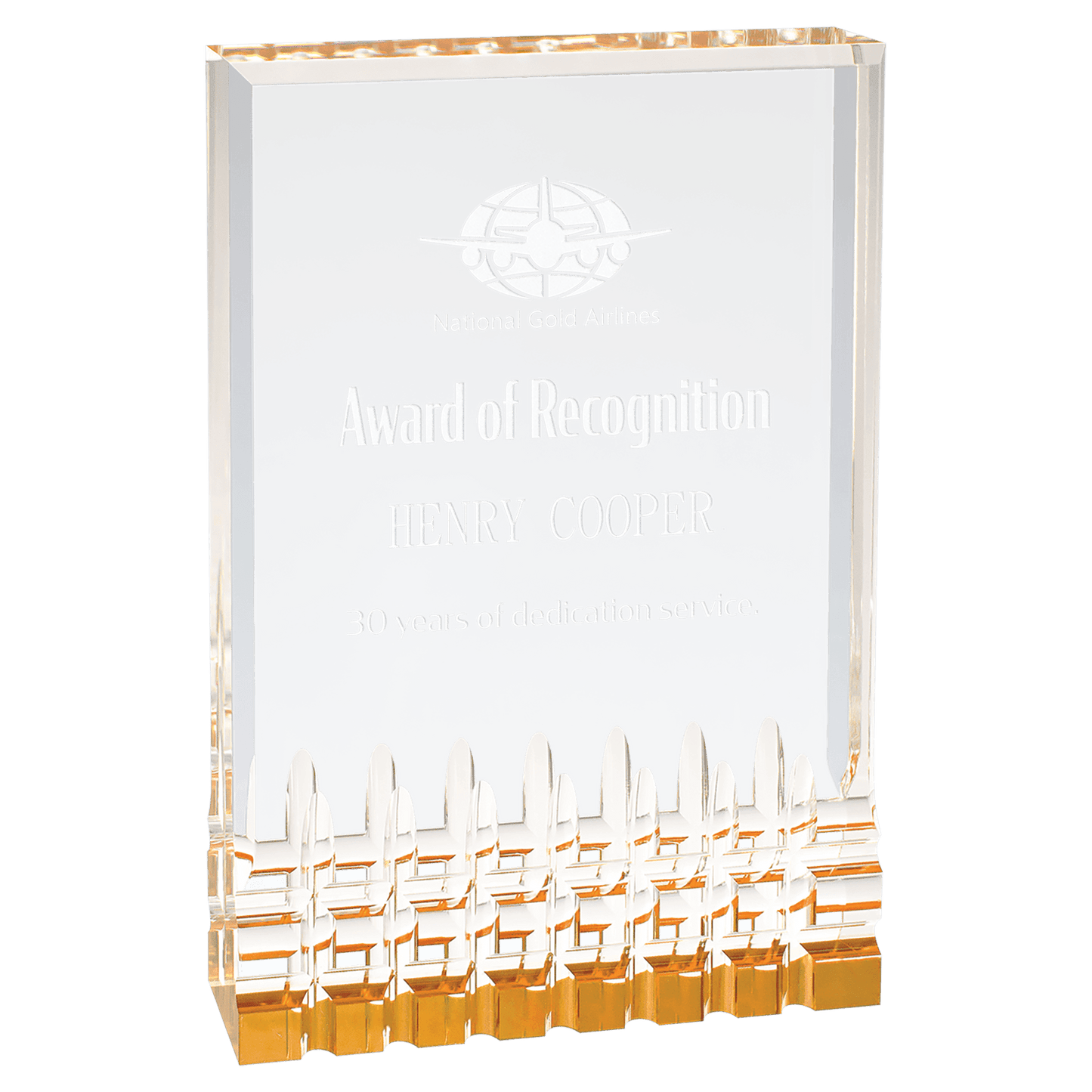 Mirage Acrylic Award