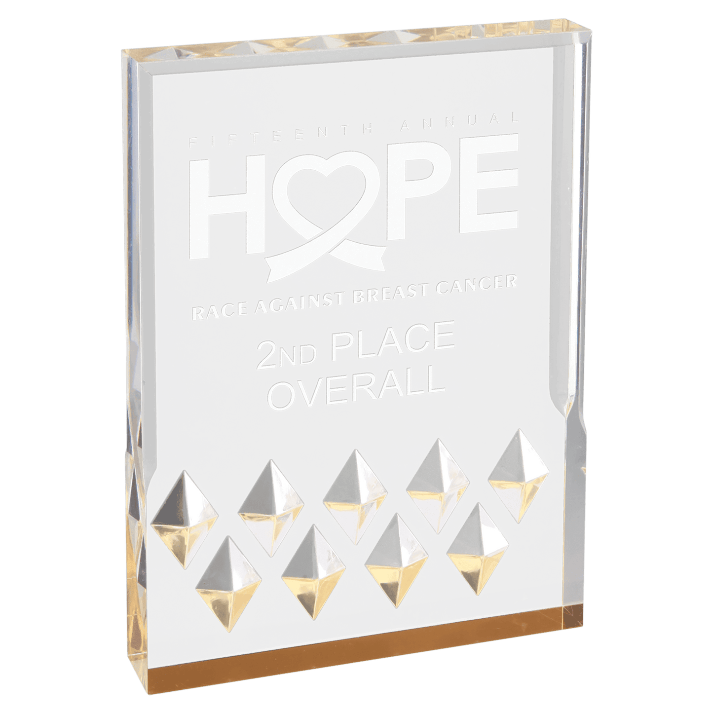 Diamond Mirage Acrylic Award