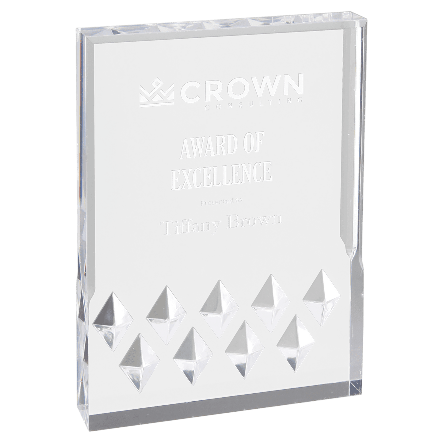 Diamond Mirage Acrylic Award