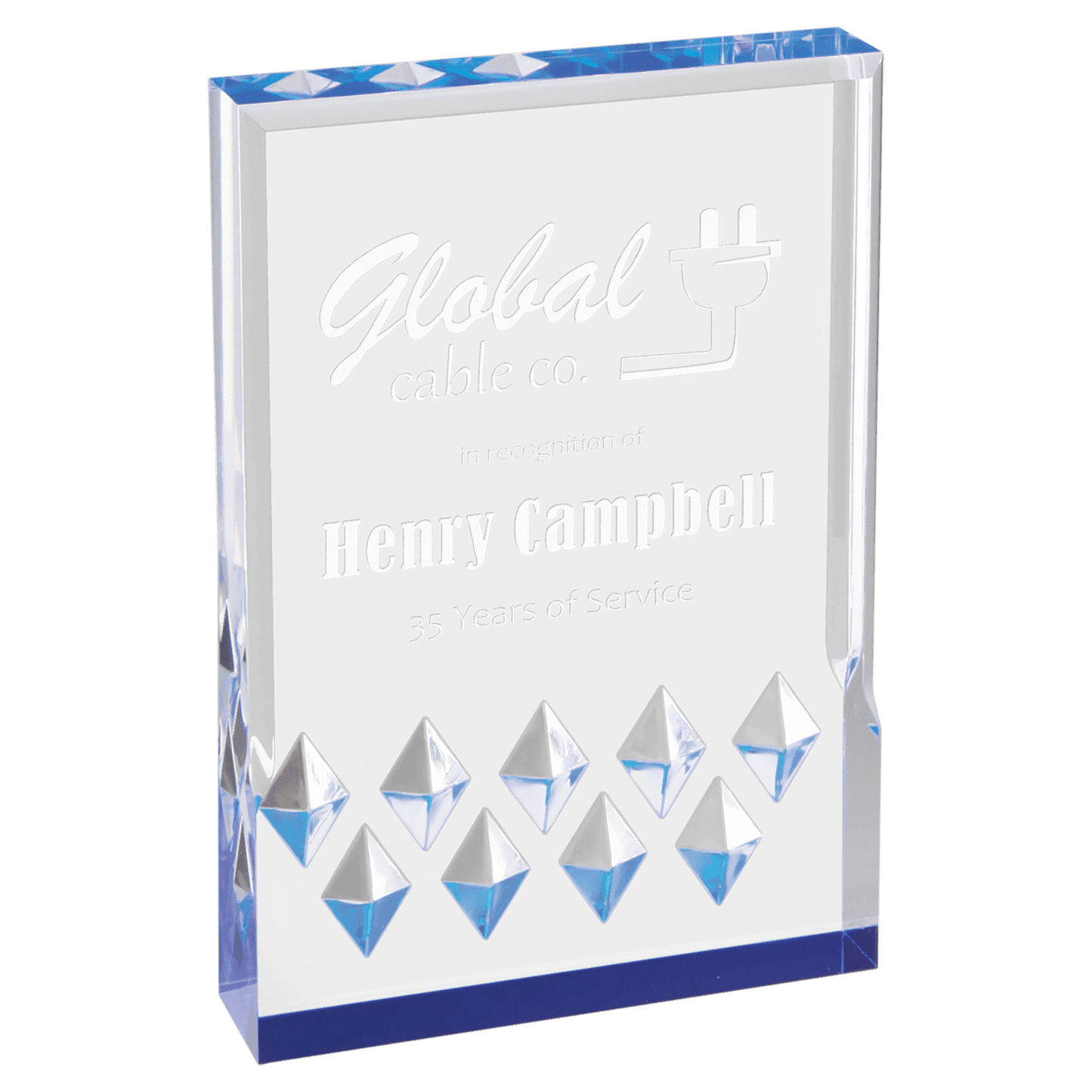 Diamond Mirage Acrylic Award