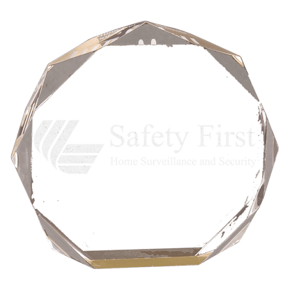 Octagon Acrylic Award