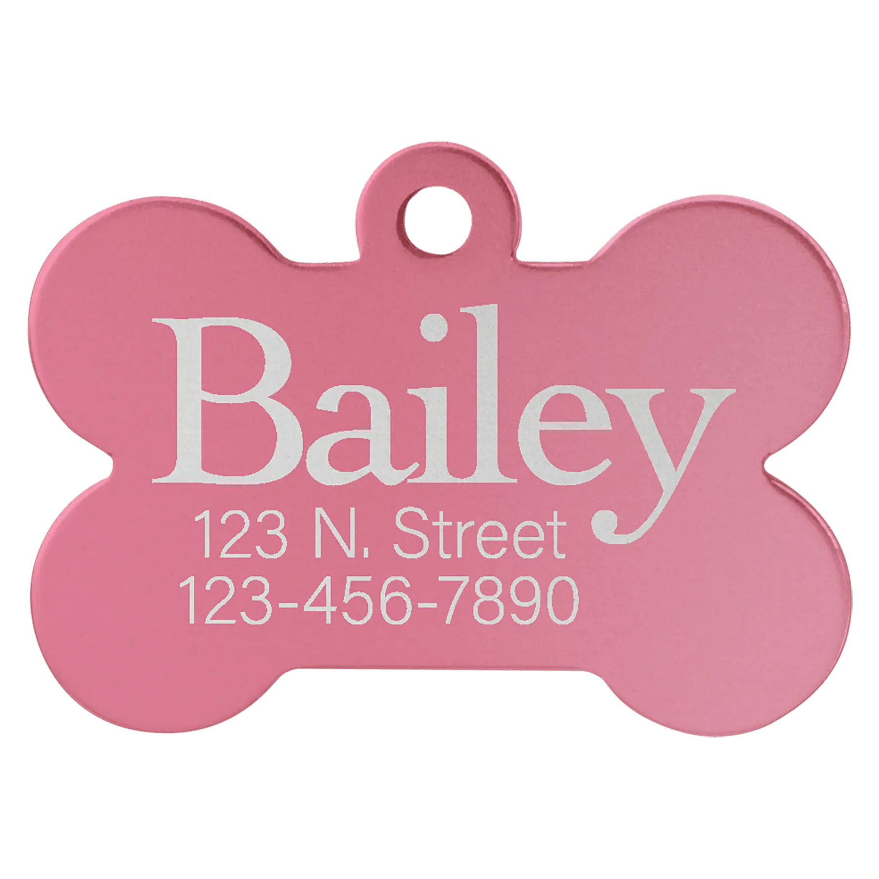 Custom Anodized Aluminum Pet Tag - Huge Variety JDS