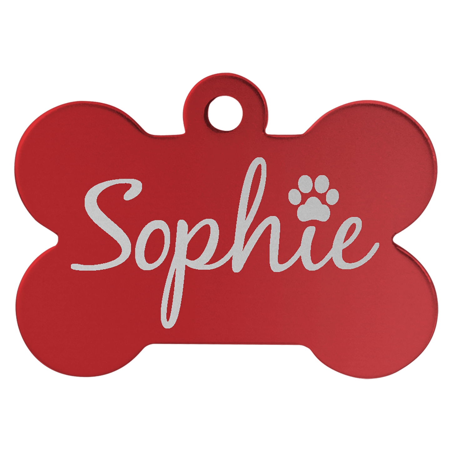 Custom Anodized Aluminum Pet Tag - Huge Variety of Shapes, Sizes, and Colors!