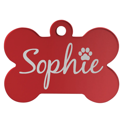 Custom Anodized Aluminum Pet Tag - Huge Variety JDS