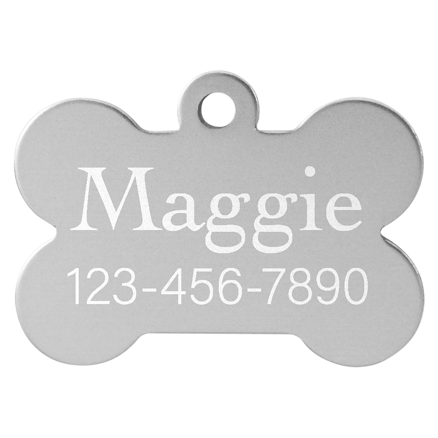 Custom Anodized Aluminum Pet Tag - Huge Variety of Shapes, Sizes, and Colors!