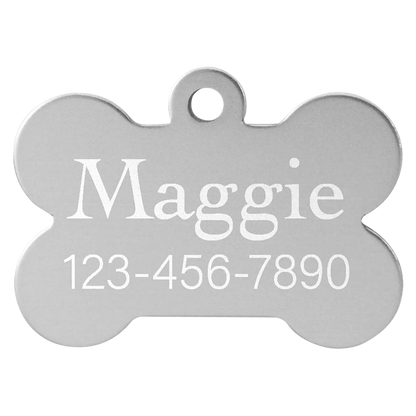 Custom Anodized Aluminum Pet Tag - Huge Variety JDS