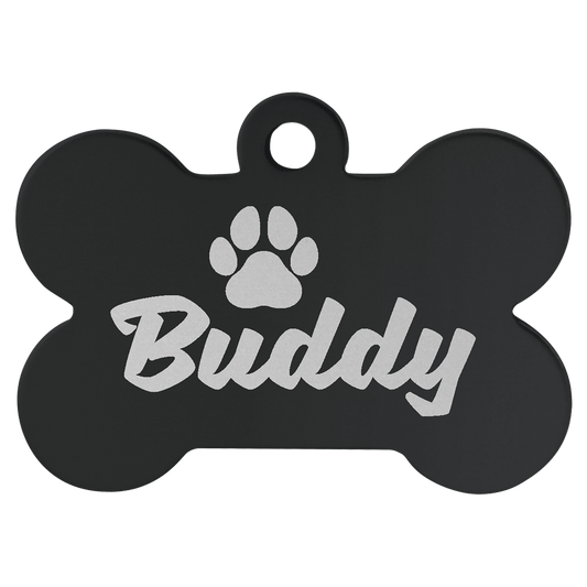 Custom Anodized Aluminum Pet Tag - Huge Variety of Shapes, Sizes, and Colors!