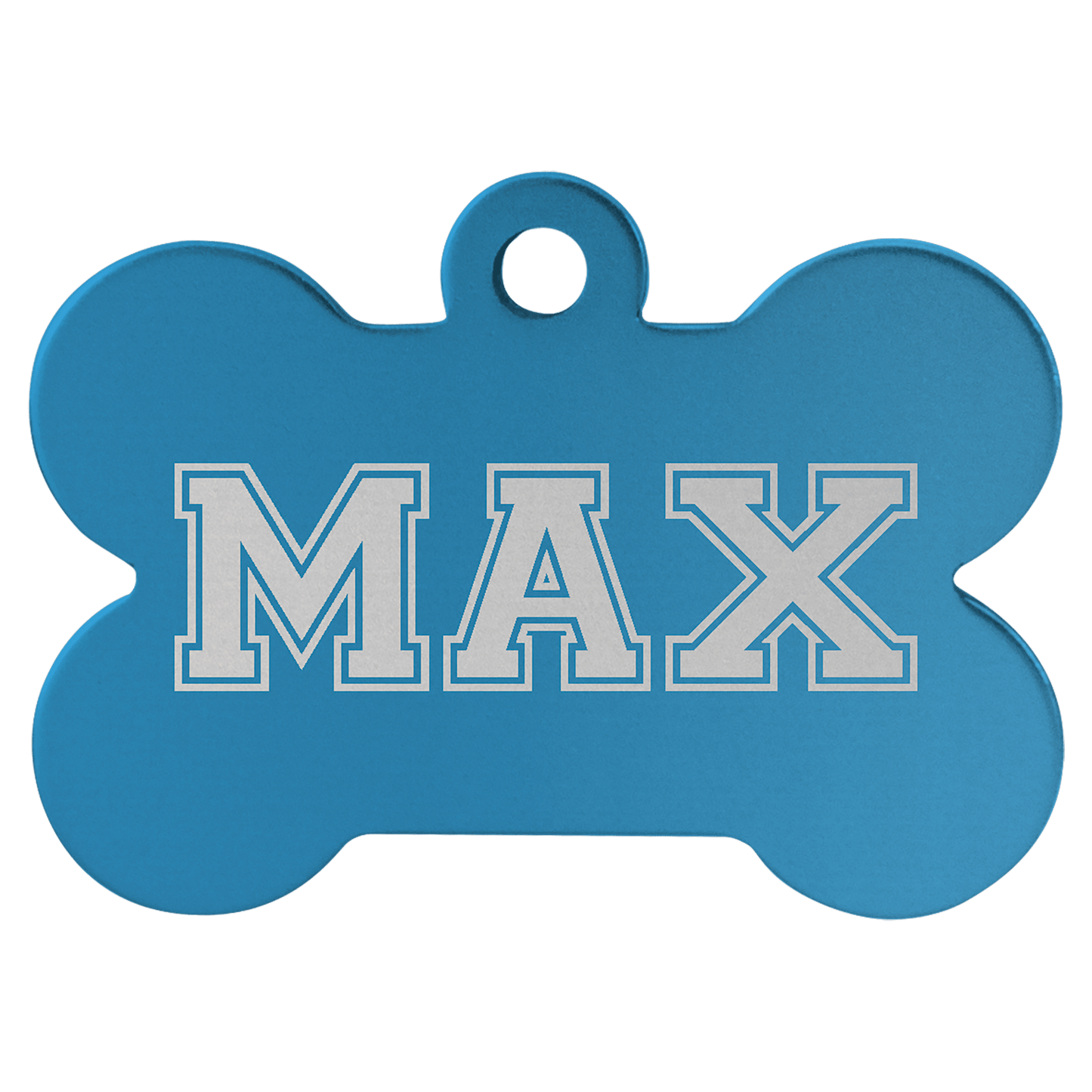 Custom Anodized Aluminum Pet Tag - Huge Variety of Shapes, Sizes, and Colors!