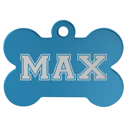Custom Anodized Aluminum Pet Tag - Huge Variety JDS