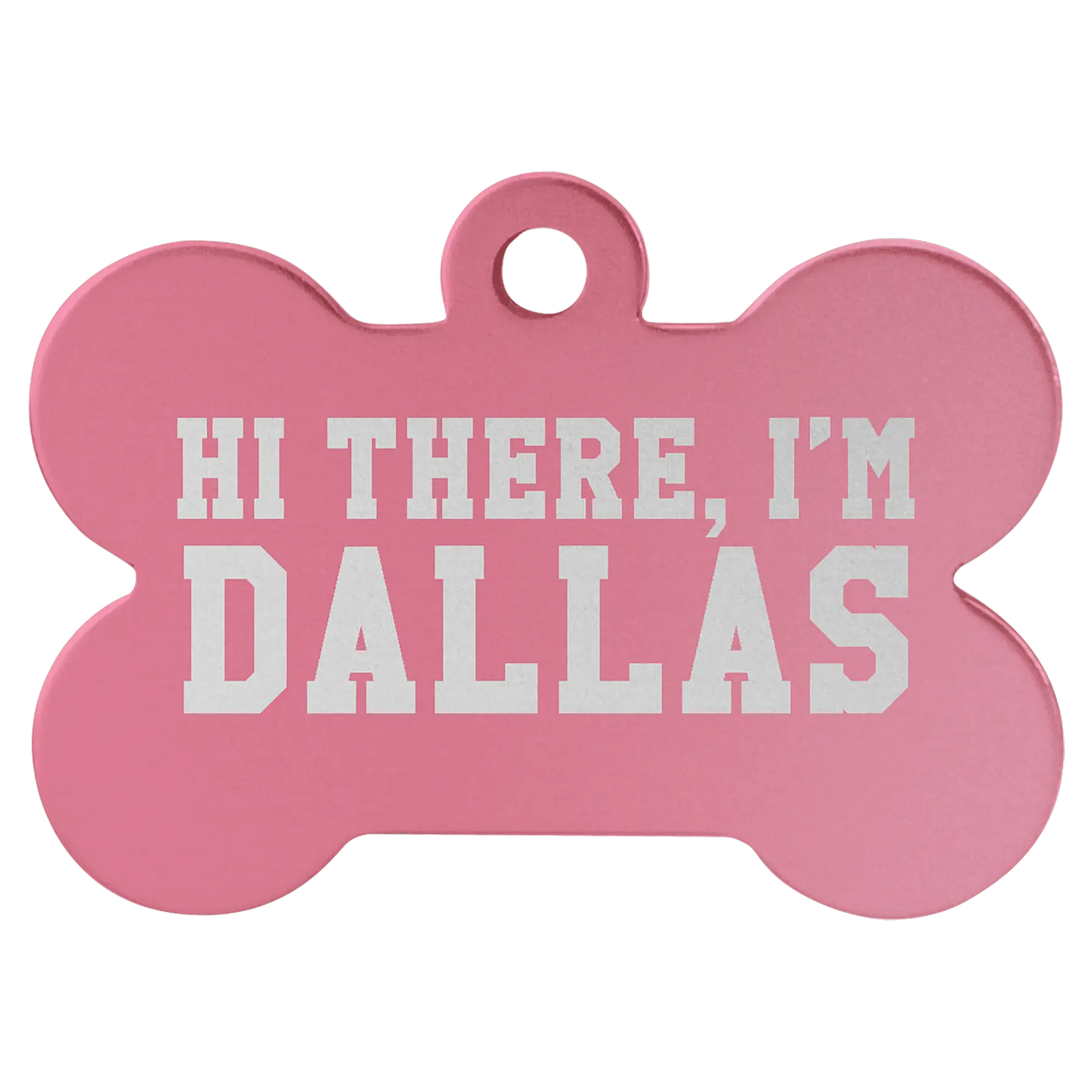Custom Anodized Aluminum Pet Tag - Huge Variety JDS