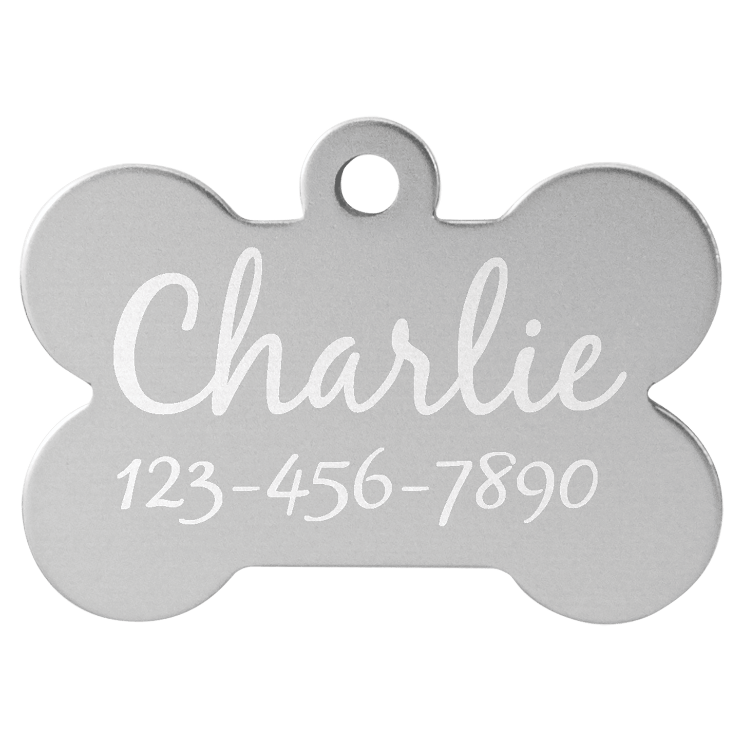 Custom Anodized Aluminum Pet Tag - Huge Variety of Shapes, Sizes, and Colors!