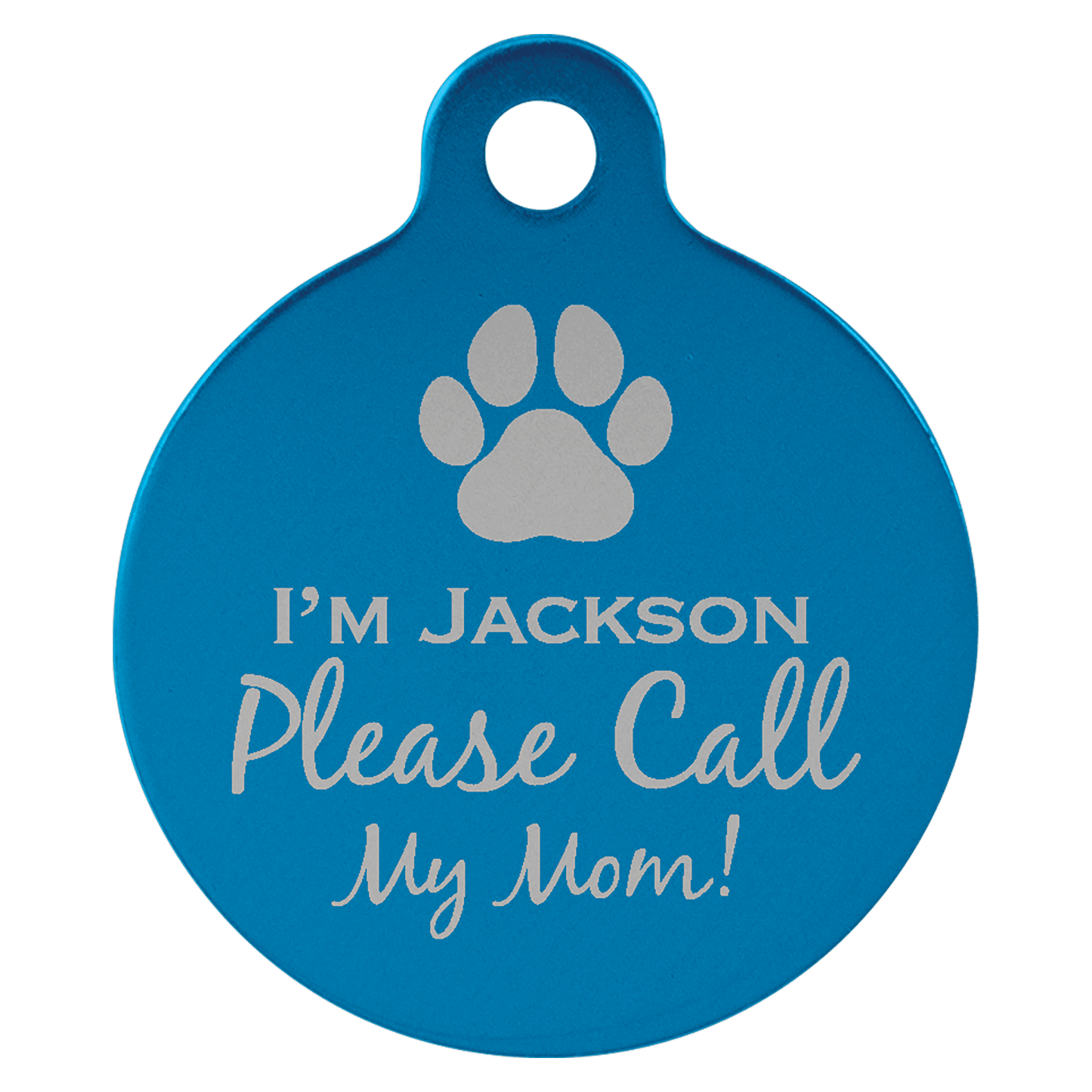 Custom Anodized Aluminum Pet Tag - Huge Variety of Shapes, Sizes, and Colors!