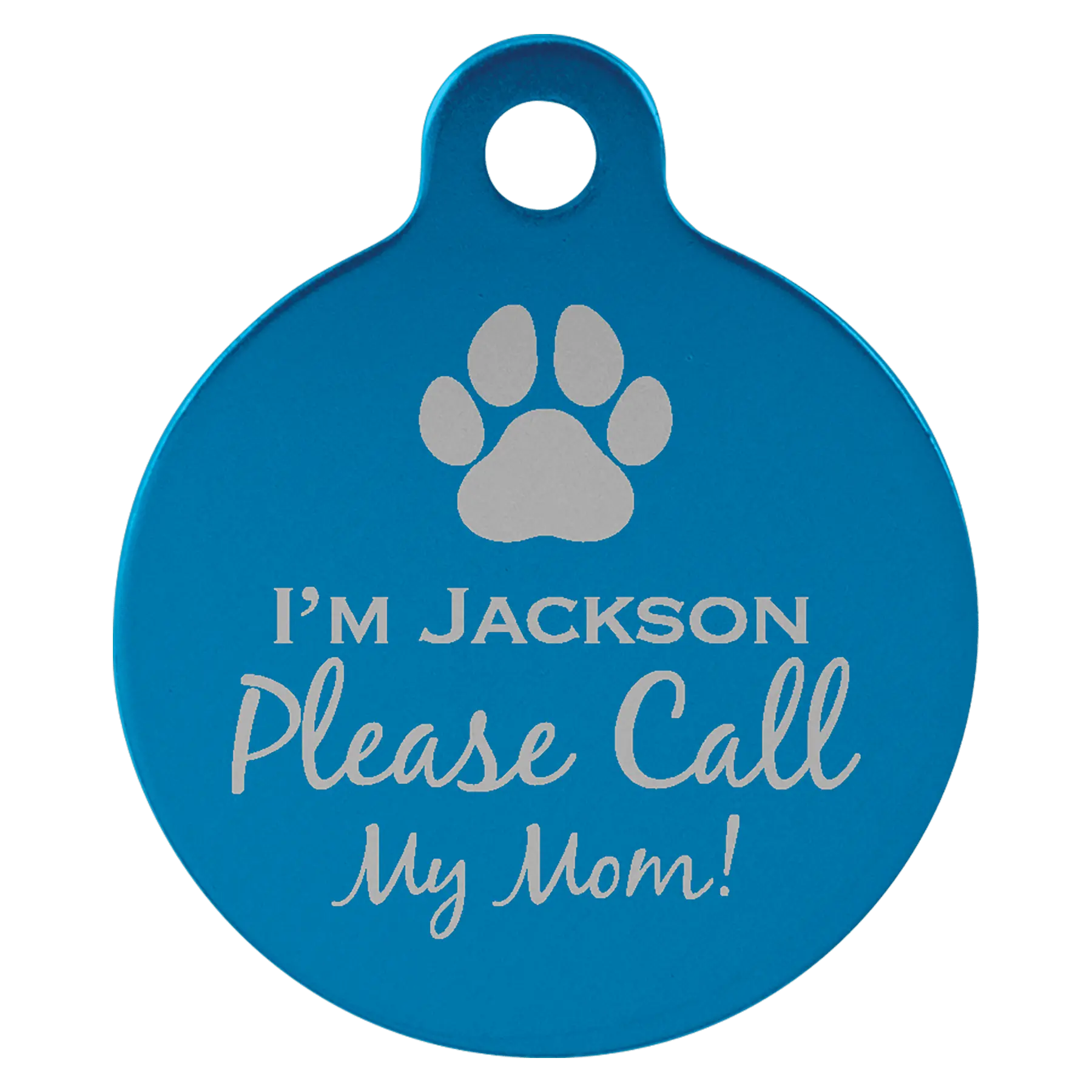 Custom Anodized Aluminum Pet Tag - Huge Variety JDS