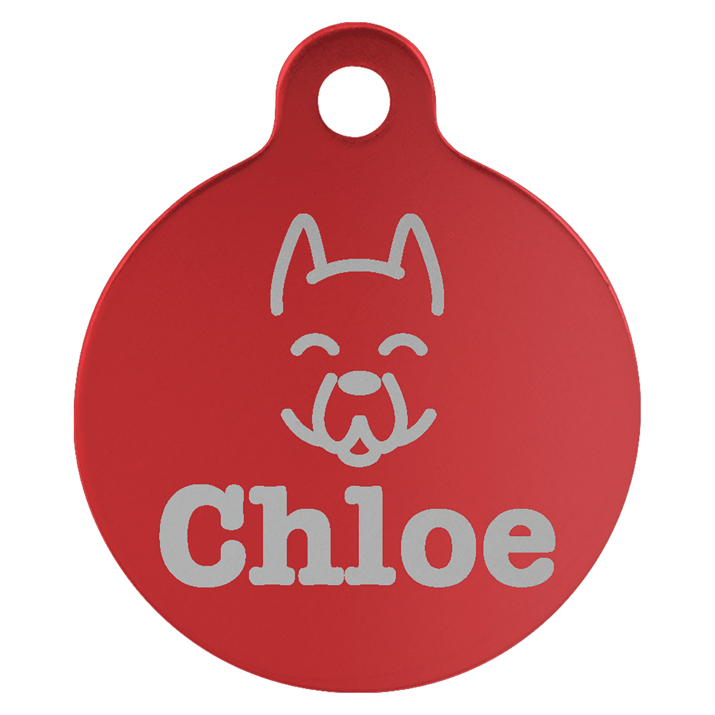 Custom Anodized Aluminum Pet Tag - Huge Variety of Shapes, Sizes, and Colors!