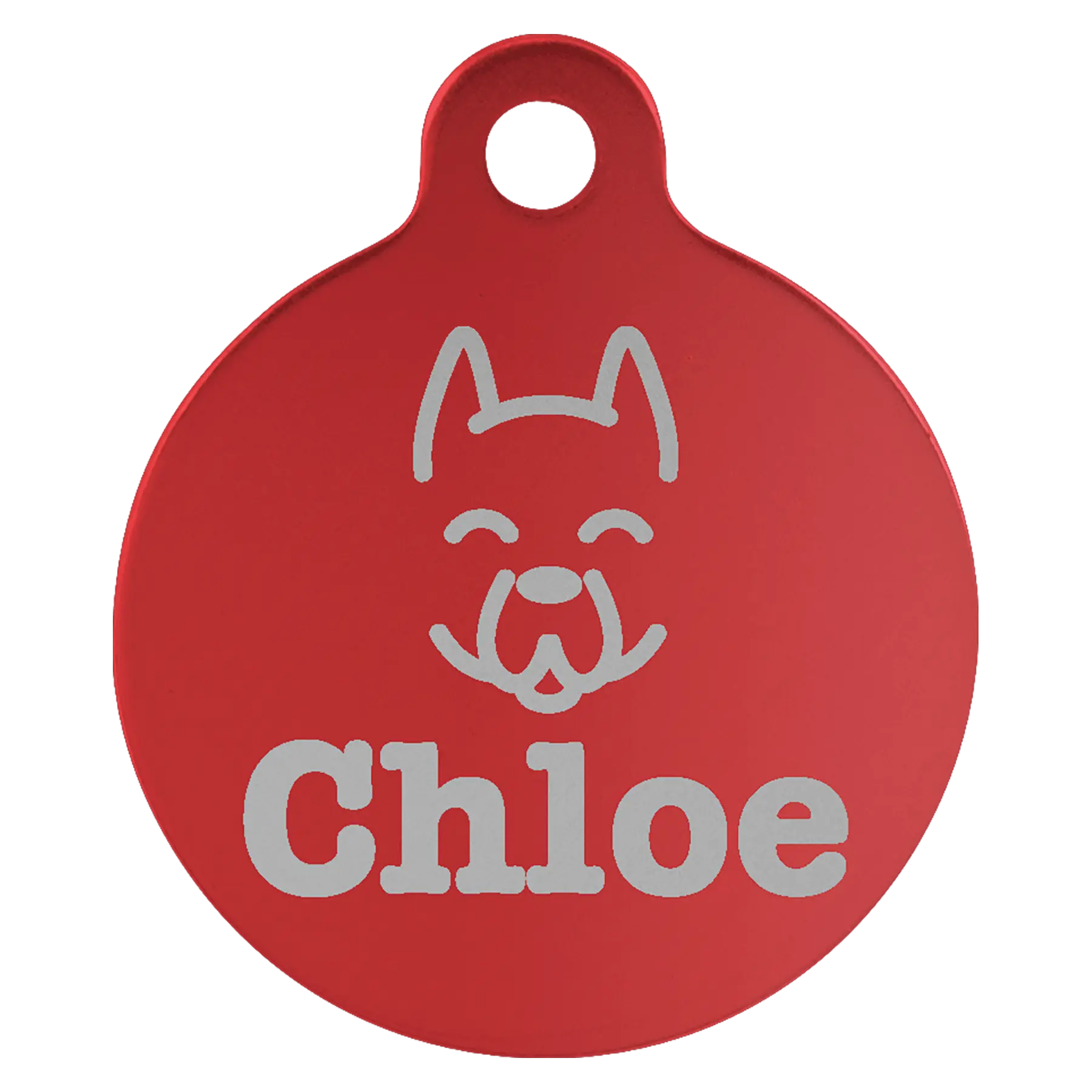 Custom Anodized Aluminum Pet Tag - Huge Variety JDS