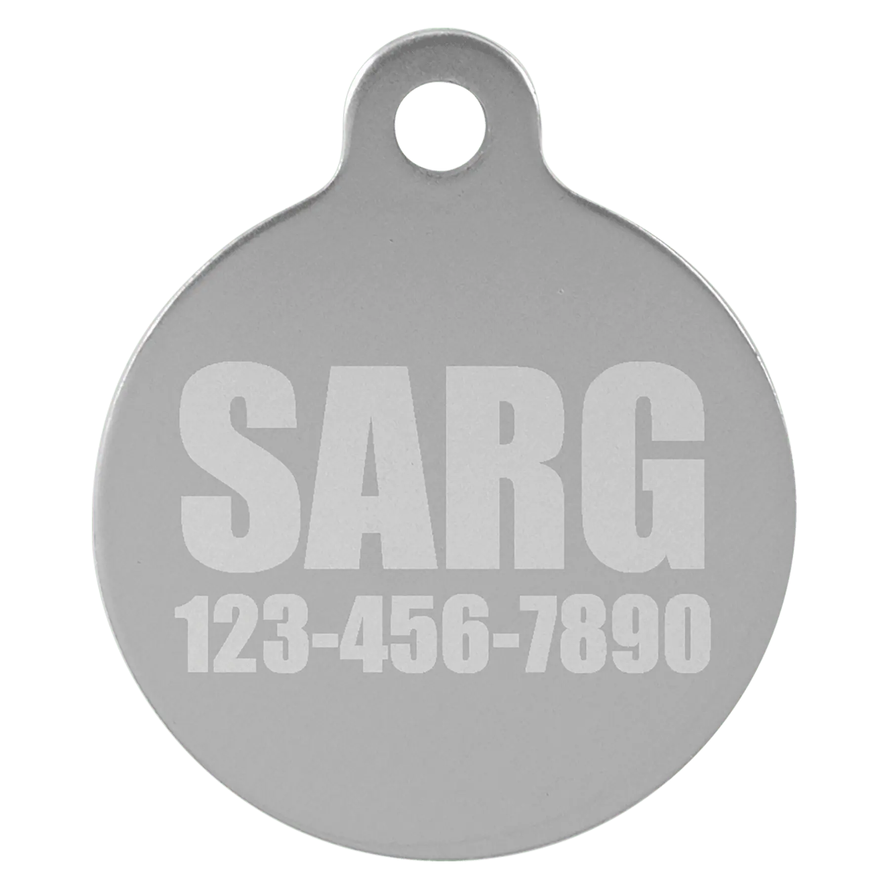 Custom Anodized Aluminum Pet Tag - Huge Variety JDS