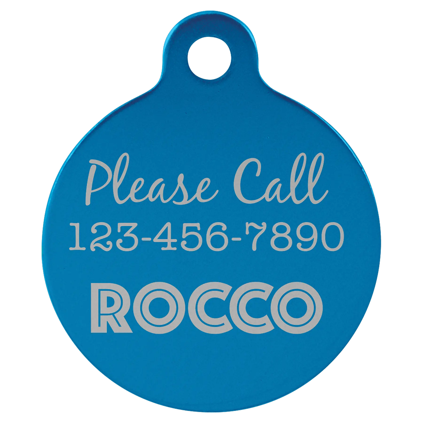 Custom Anodized Aluminum Pet Tag - Huge Variety JDS