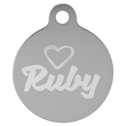 Custom Anodized Aluminum Pet Tag - Huge Variety JDS