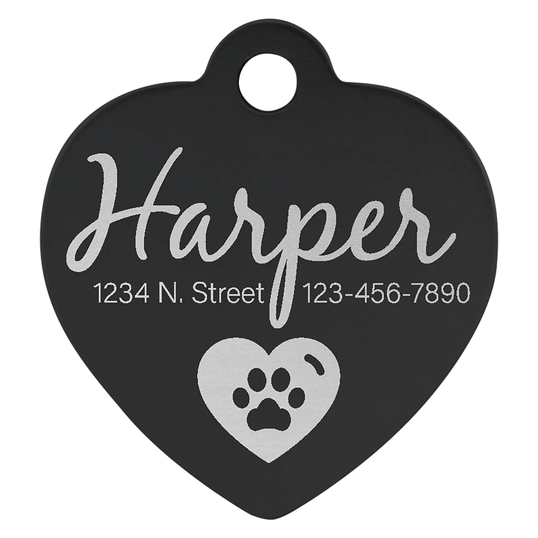 Custom Anodized Aluminum Pet Tag - Huge Variety JDS