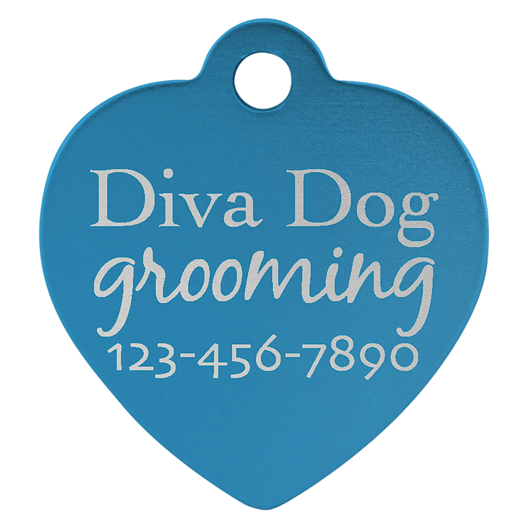 Custom Anodized Aluminum Pet Tag - Huge Variety JDS