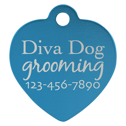 Custom Anodized Aluminum Pet Tag - Huge Variety JDS