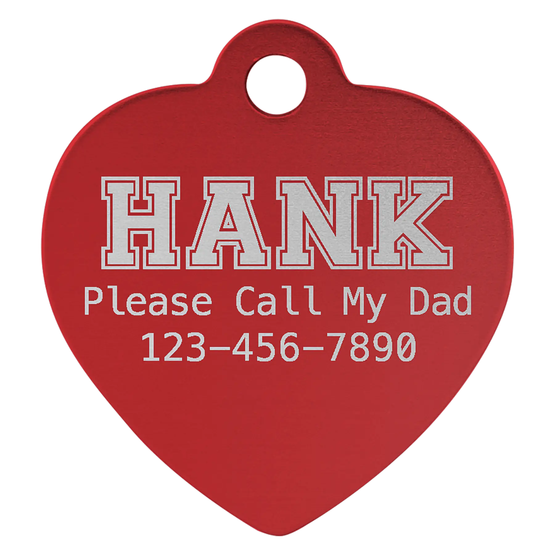 Custom Anodized Aluminum Pet Tag - Huge Variety JDS
