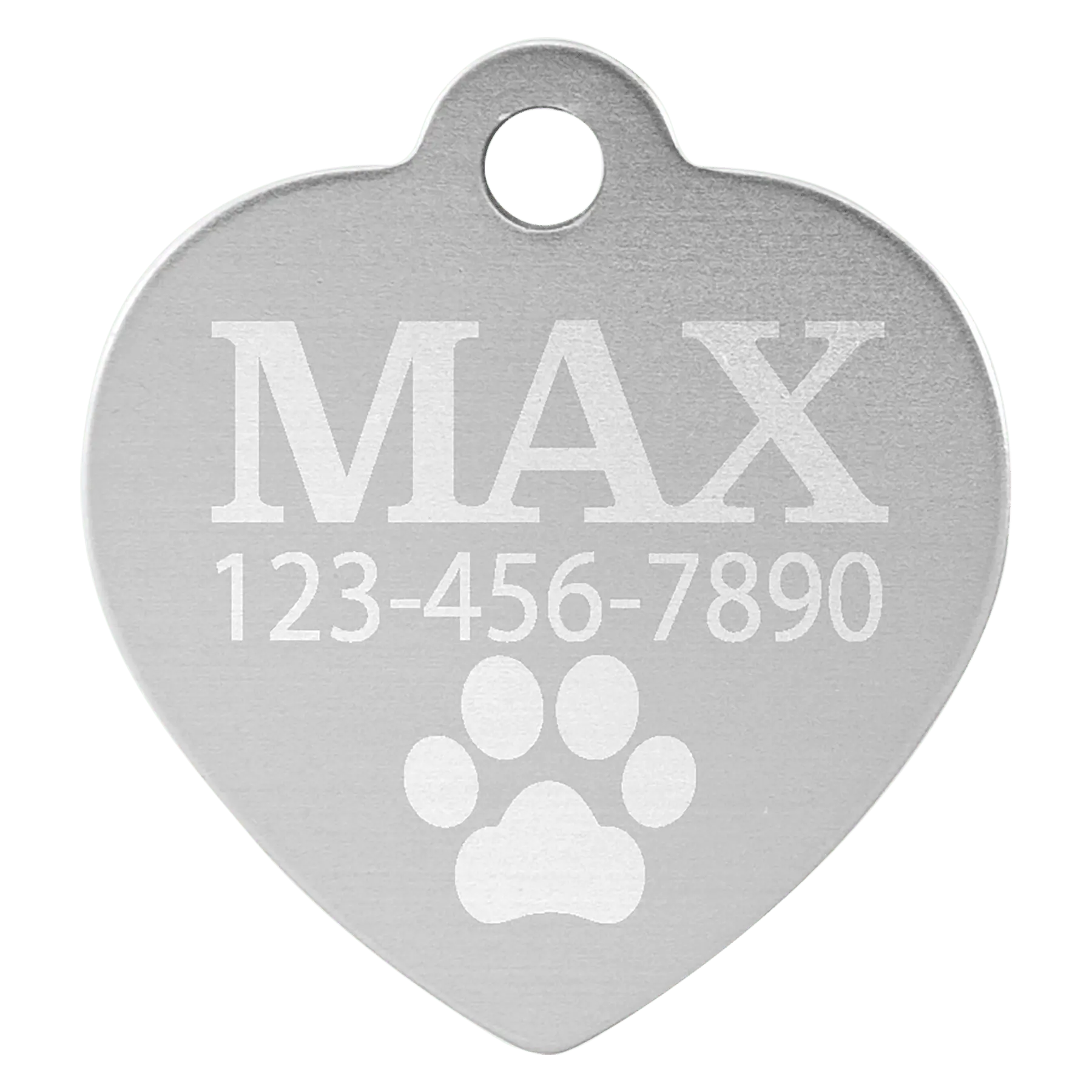 Custom Anodized Aluminum Pet Tag - Huge Variety JDS