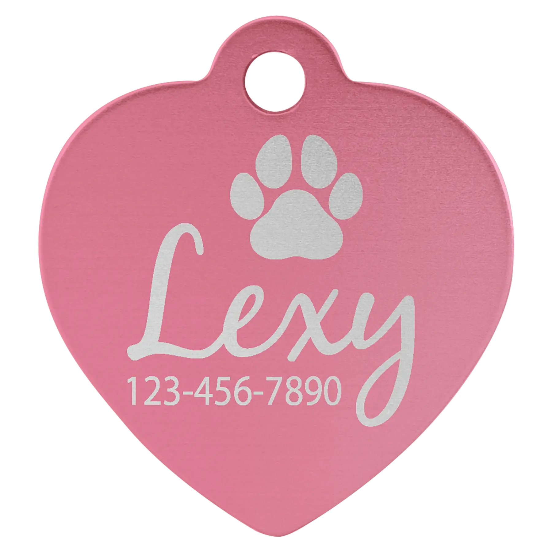 Custom Anodized Aluminum Pet Tag - Huge Variety JDS