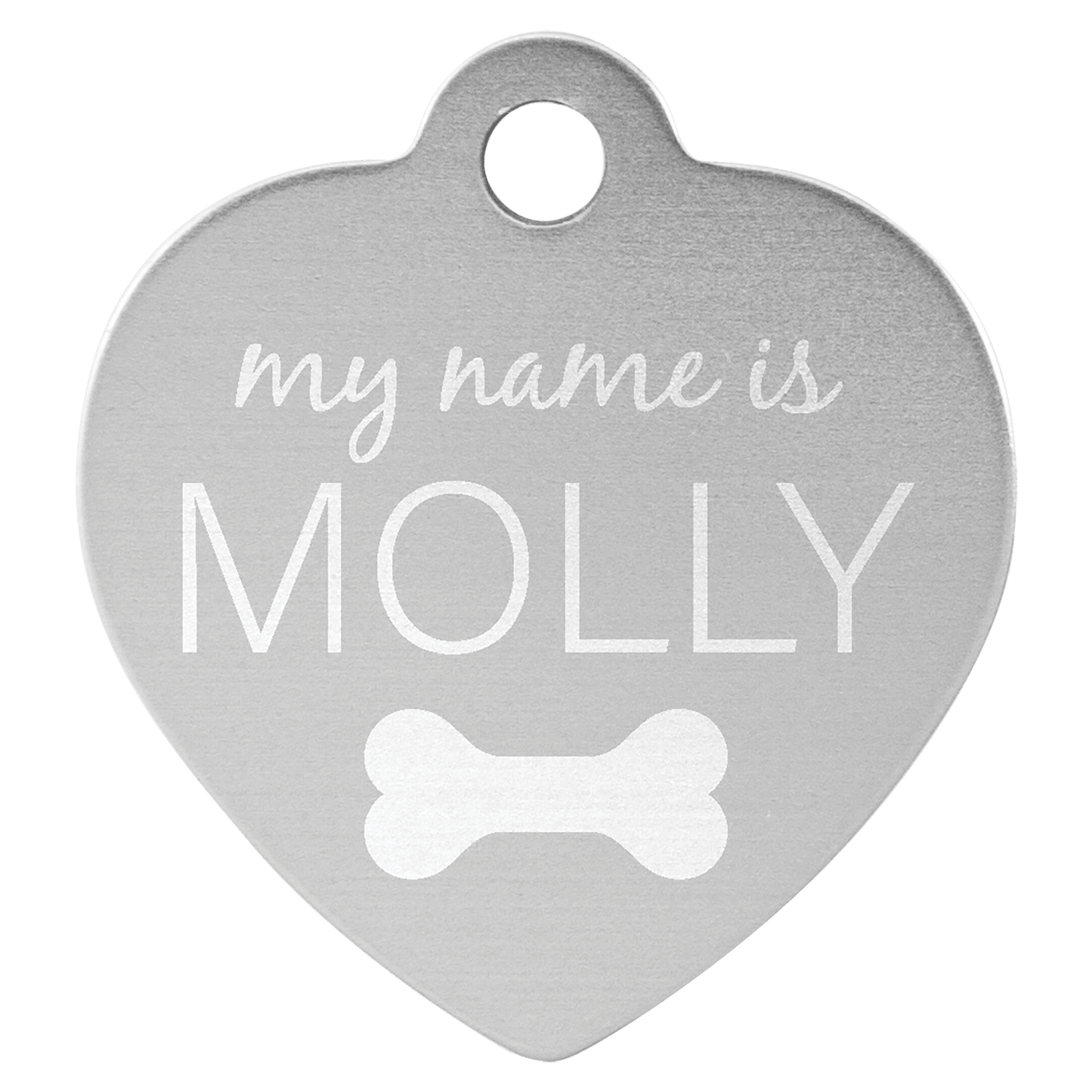 Custom Anodized Aluminum Pet Tag - Huge Variety of Shapes, Sizes, and Colors!