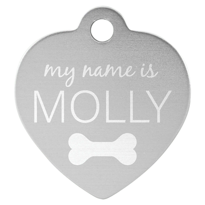 Custom Anodized Aluminum Pet Tag - Huge Variety JDS