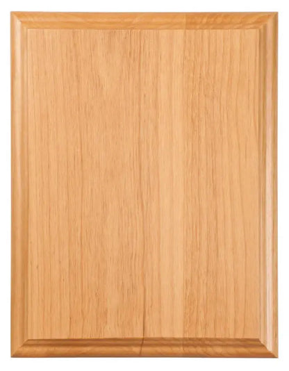 Premium Red Alder Plaque with Marble Acrylic Plate Smalltown Connetchin