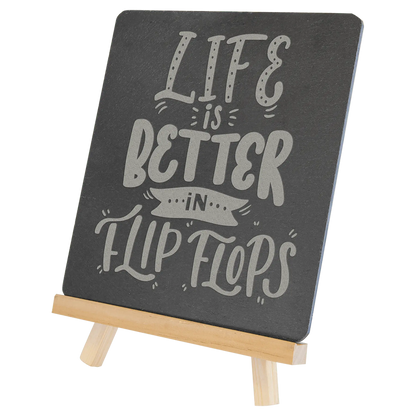 Wood/Slate Easel - Custom JDS