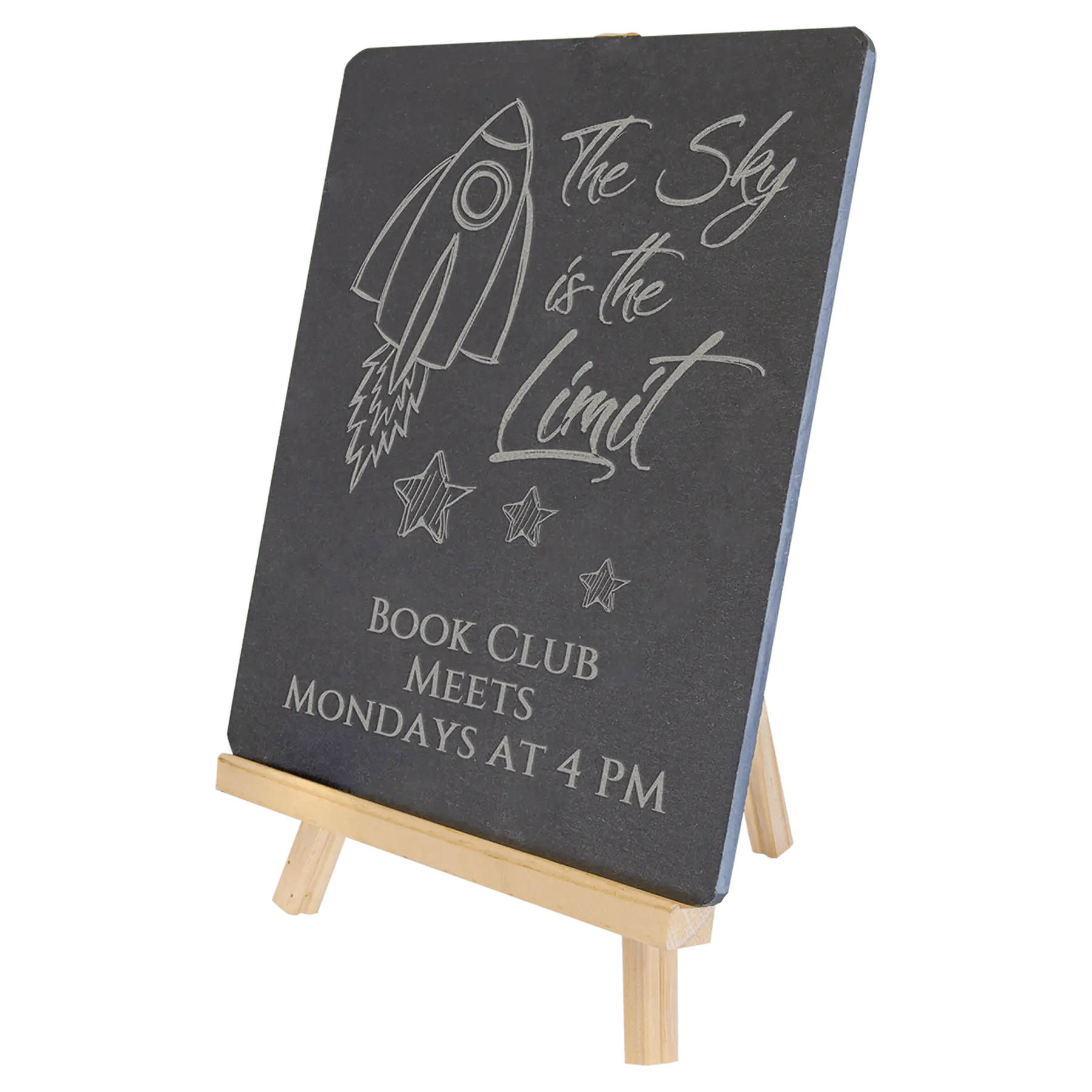 Wood/Slate Easel - Custom JDS