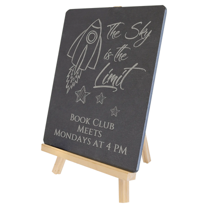 Wood/Slate Easel - Custom JDS