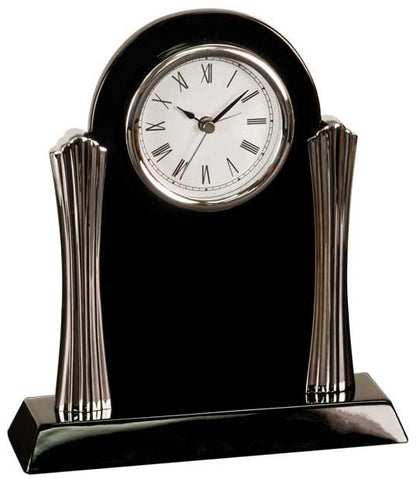 Black Piano Finish Desk Clock